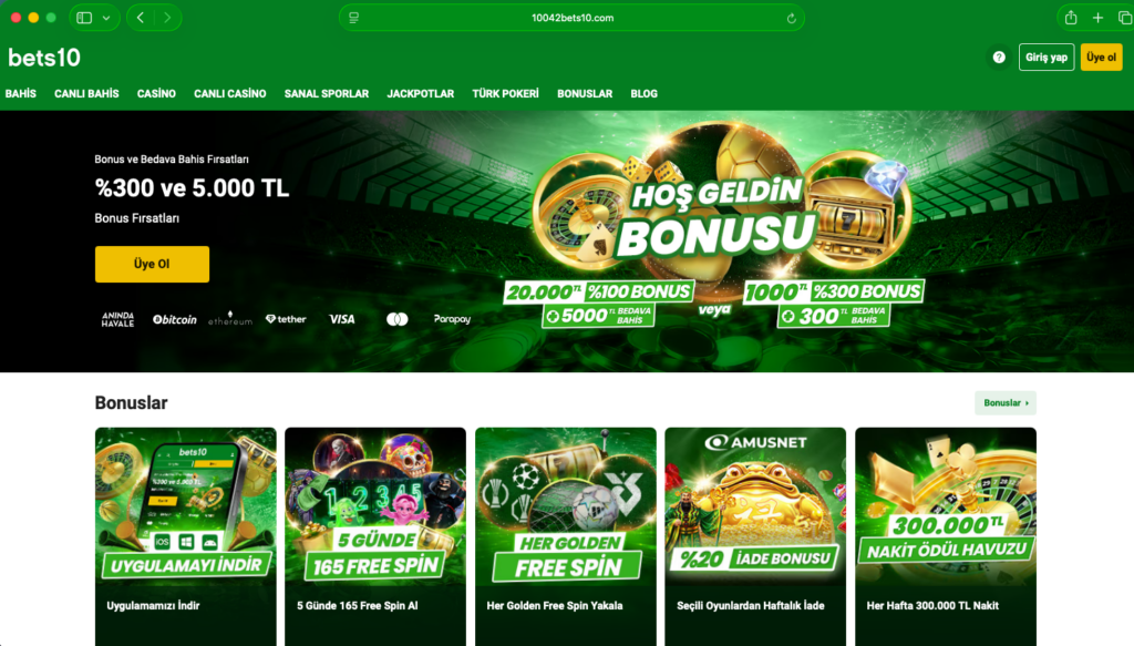 Bets10 Yeni Adresleri 10040bets10 ve 10041bets10